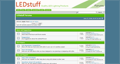 Desktop Screenshot of forums.ledstuff.co.nz